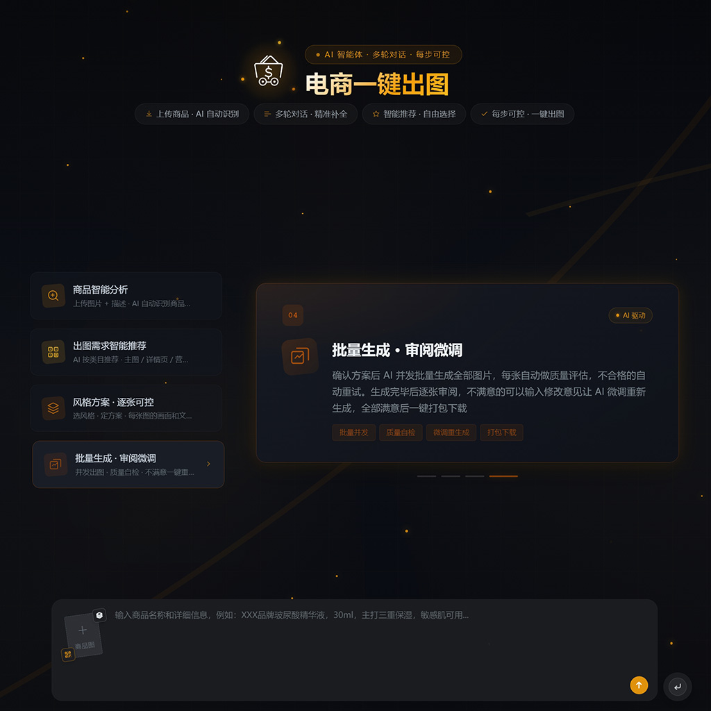 AI视觉设计与场景构思示例